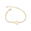 Cute Lovely Delicate Wrist Jewelry Silver/gold/rose Gold Stainless Steel Custom Guardian Angel Charms Pendant Bracelet for Women