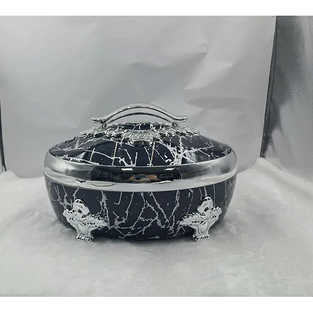 ABS+Stainless Steel Thermal Food Container Insulated Lunch Box Container Food Warmer Hot Pot Food Containers Storage 4L/5L/6L
