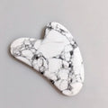 Huiying Authentic howlite stone Jasper guasha board heart shape beauty equipment