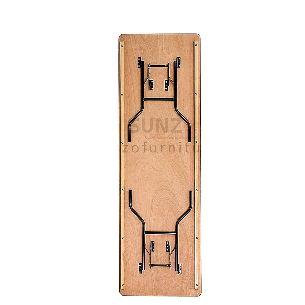 Wholesale Rectangular Wedding Folding Long Table for Banquet Dining Rectangular