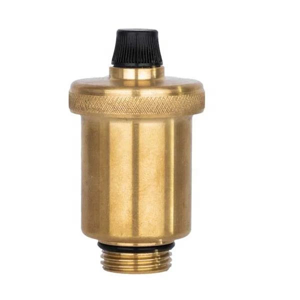 1/2 Inch Brass Automatic Air Vent Valve Drain Valve Pressure Reducing Structure for Water Media