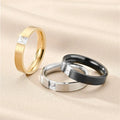 4mm Anillos Para Mujer Zircon Simple Fashion Wholesale Rings for Women Jewelry Stainless Steel