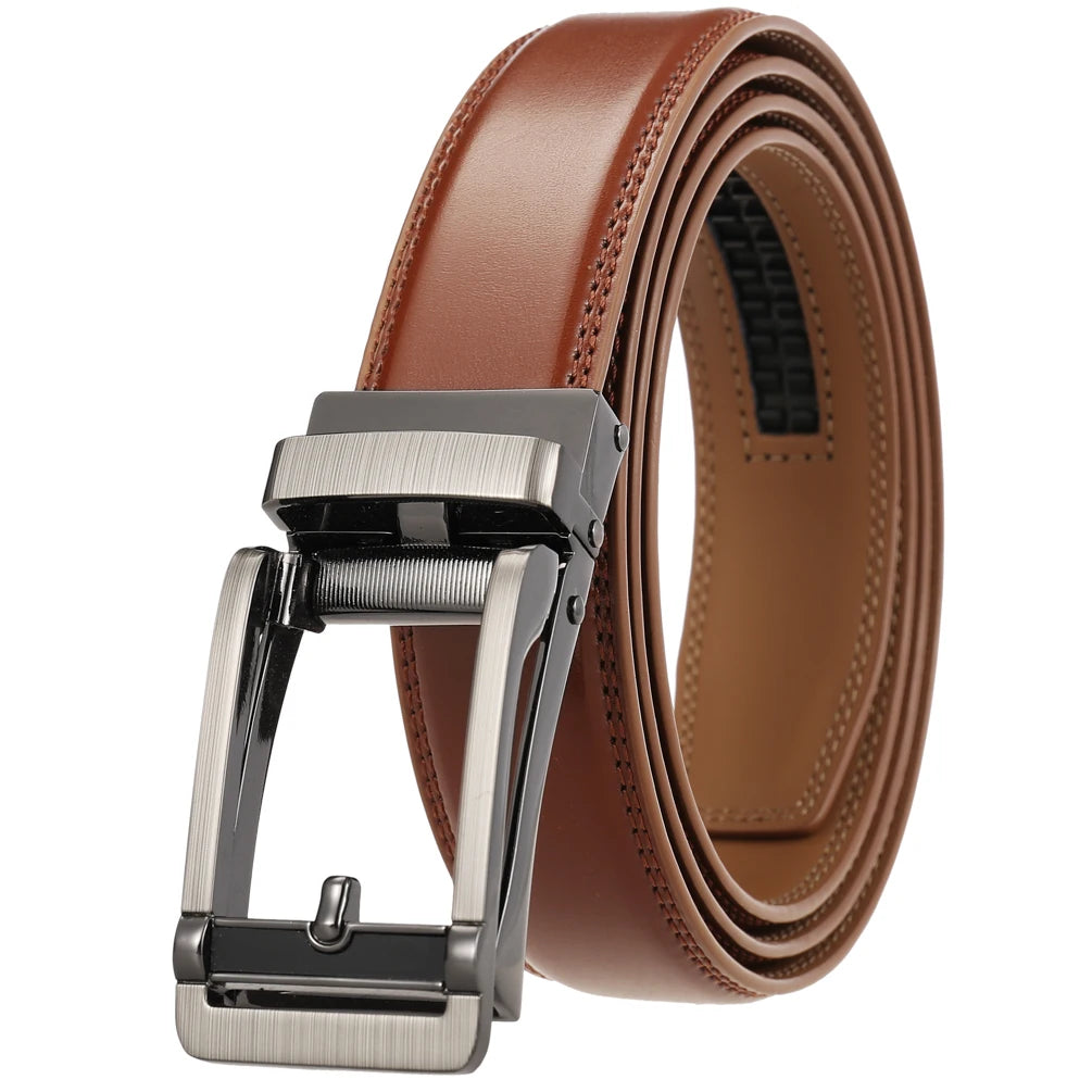 LY33-2210-2 Automatic Buckle Men's and Women's Belts Fashion 30mm