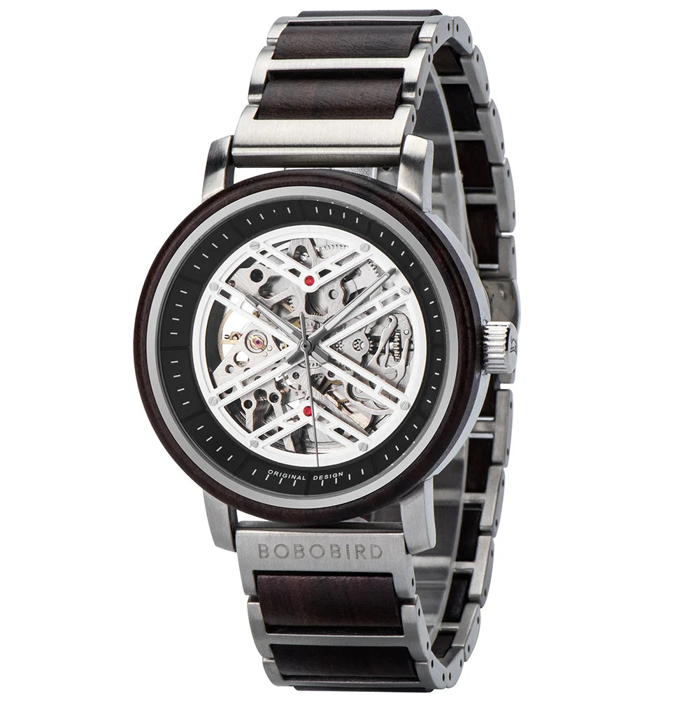 BOBOBIRD Custom Logo Waterproof Wood Watches Oem Minimalist Luxury Brands Diver and Antique Business Style Dropshipping