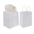 Custom Logo Color Shopping Paper Bag White Gift Bag  Wholesale Tote