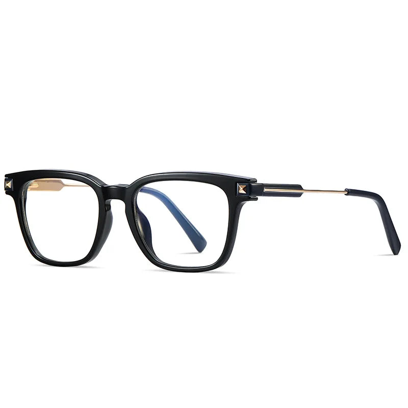 2025 Retro Square Optical Prescription Eyeglasses Frame Men Soft TR90 Eyewear Women