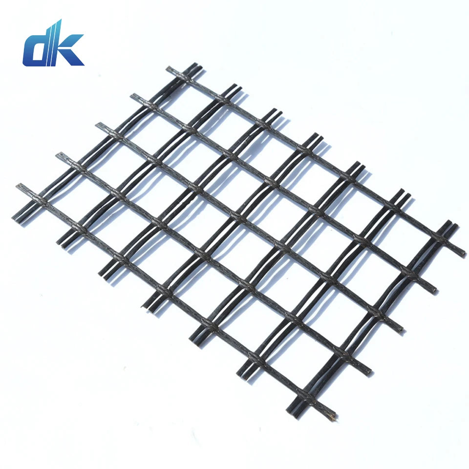 Biaxial Geogrid Pavement Reinforcement PP PET Geogrid Biaxial Fiber Glass Geogrids Polyester Geogrid HDPE PET Geogrid