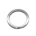 Factory Supply Stainless Steel Keyring 28mm Metal Split Key Ring for Key Chain Zinc Plated and Galvanized Iron Material MegaBDM