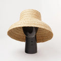 OEM Wholesale Straw Wide Brim Folding Outdoor Holiday Fisherman's Raffia Straw Women Bucket Hats