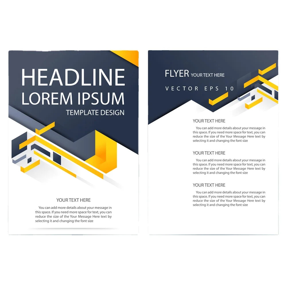 A5 500PCS Customized Flyer 157g Double-sided Printing Paper Glossy Advertising Flyer Poster Propaganda Leaflet