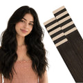 Latest Trend Invisible Tape-in Remy Human Hair Russian Hair Extensions with Seamless Tape Application