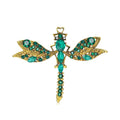DR958 Fashion Dragonfly Brooch Women Rhinestones Brooch Jewelry Wholesale