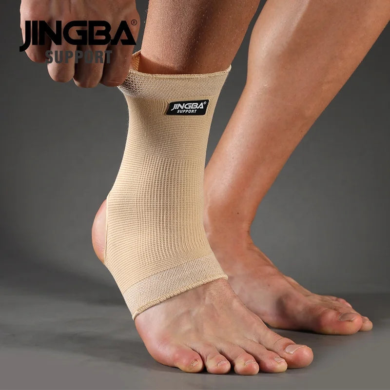 JINGBA Source Factory High Compression Ankle Support Elastic Sports Ankle Sleeves Joint Protection Ankle Brace Gym Guard