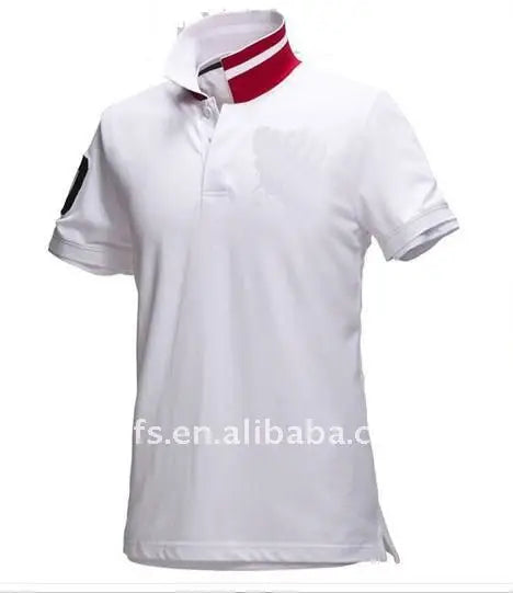 Custom Mens High Quality Fashion Design Short Sleeve Print Polo Shirt