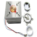 20W~50W Aluminum LED Street Light Heatsink with Fan and 44mm Glass Reflector Cup Lens for Spot Light or Downlight
