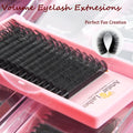 Individual Lashes Wholesale Volume Lash Trays 0.03 0.05 0.07mm Super Soft Cashmere Lash Extensions