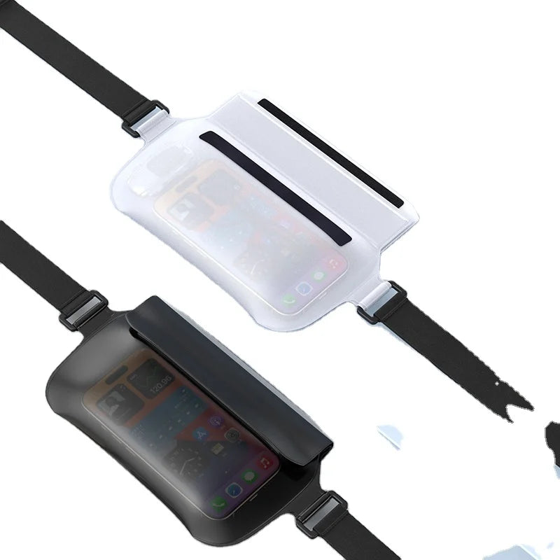 Wholesale Waist Mobile Phone Bag Swimming Drifting Touch Screen Transparent Waterproof Fanny Back Bag