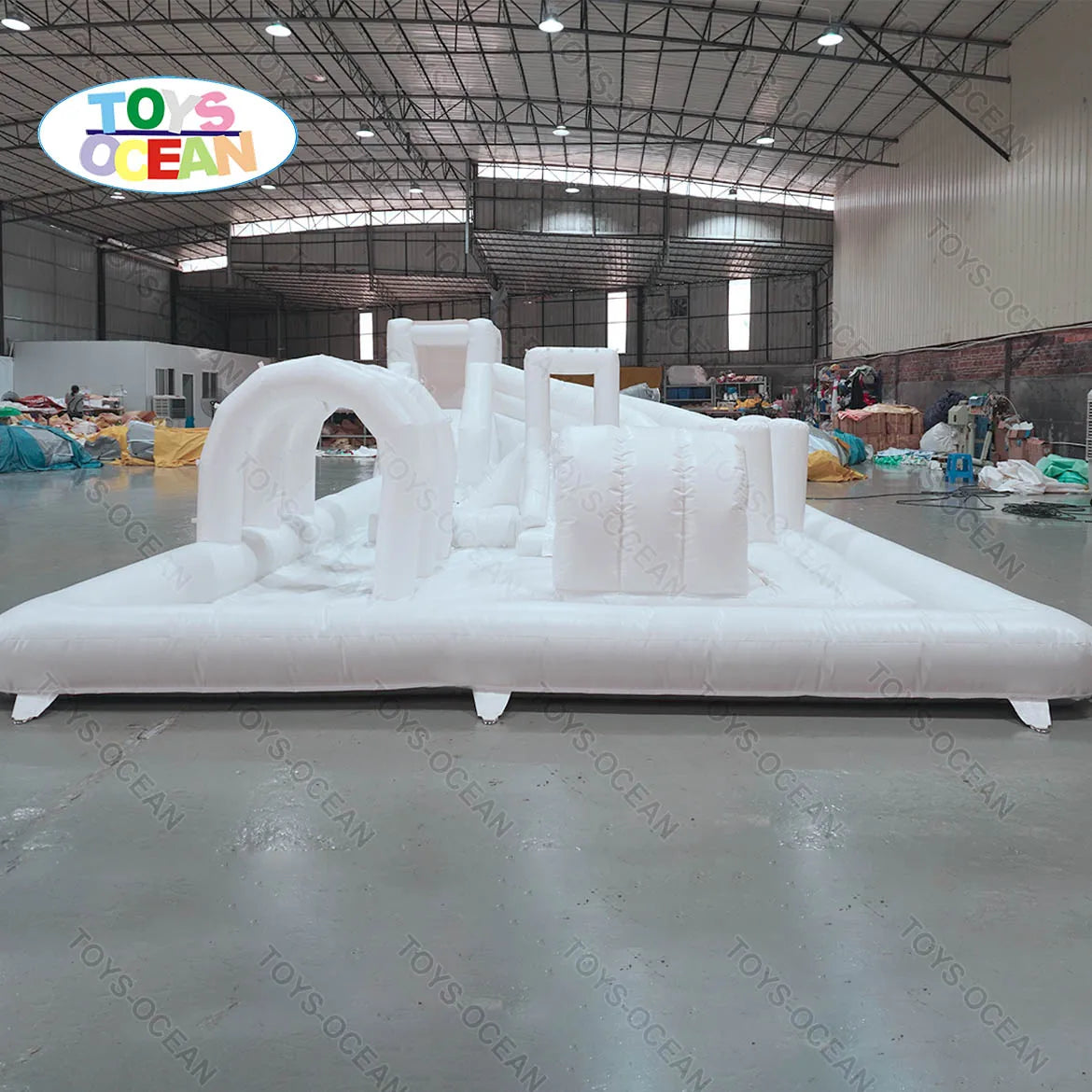 Customized Outdoor New Water Slide Inflatable Water Park Bounce Combo Kids Water Playground