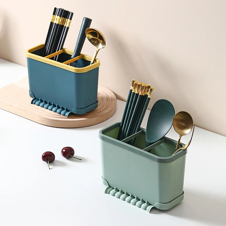 High-quality Household  Knife Holder Multi Functional Chopsticks Cage Kitchen Knife Shelf Spatula Knives Integrated Storage Rack