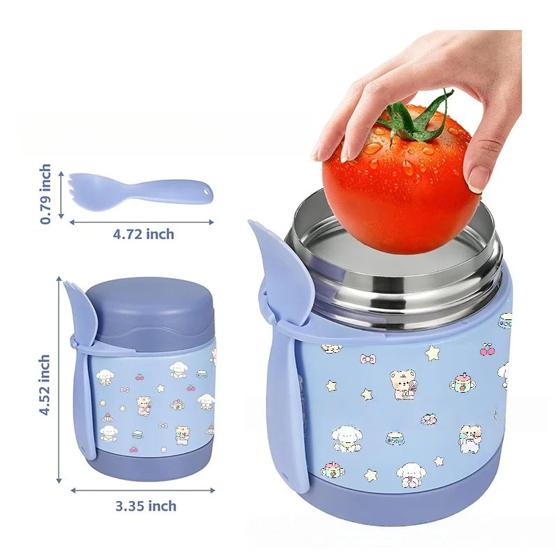 Stainless Steel Food Jar 315ml Vacuum Insulated Kids Food Jar Soup Jar OEM Manufacturer Custom Logo Wholesale
