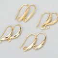 MB65 50pcs/lot Jewelry Accessorieshooksnickel Free18k Gold Rhodium Platedcoppercharmsdiy Earringsjewelry Making MegaBDM