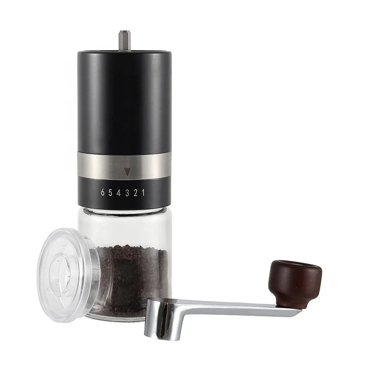 Pour Over Coffee Gift Set Ceramic Burr Coffee Grinder S/S Dripper Filter Kettle Barista Tools Espresso Coffee