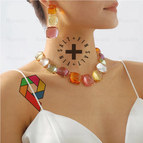 Temporary Tattoo Sticker Waterproof Customized Waterproof Personalized Temporary Tattoo