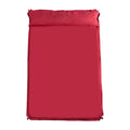 Defeng DF-D005 Upgrade Wholesale PVC Double Size Foldable Automatic Inflation Camping Mattress 2 Plastic Valves Hiking Outdoor