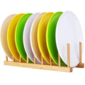 Modern Bamboo Folding Single Tier Cutting Board Drying Rack Storage Holder Organizer Kitchen Sustainable