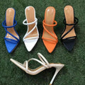 Luxury Designer Heels Woman'S Sandals New Slippers for Women Custom Logo