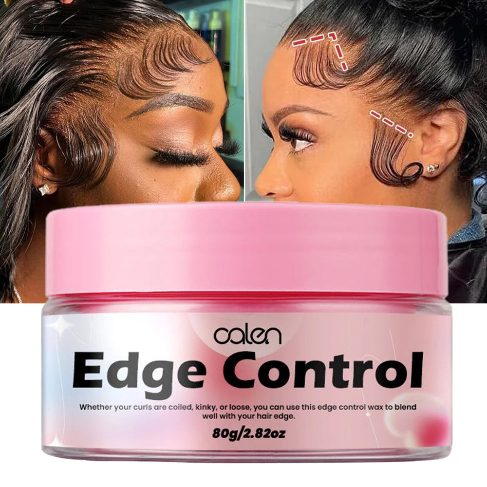 Oalen OEM Custom Logo Organic 80G No Flaking Extra Mega Hold Professional for Wax for Curly Hair
