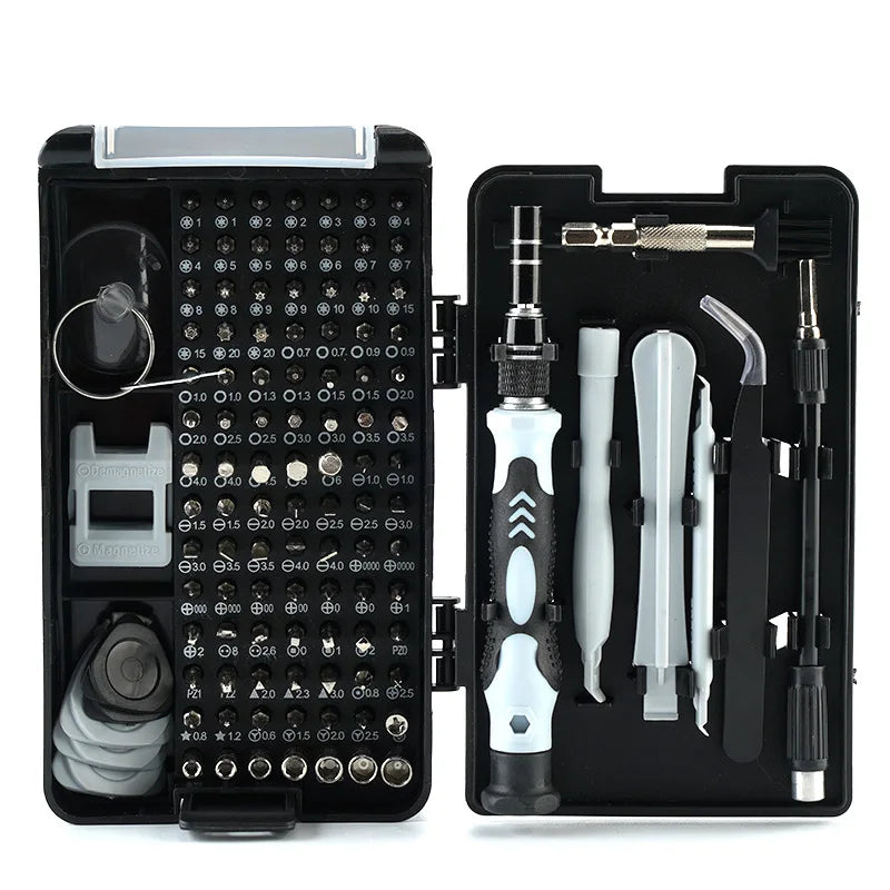 New Upgrade 115 in 1 Precision Screwdriver Set Magnetic Electronics Repair Tool Set