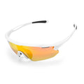 High Quality Professional Adult Competition Racing Running Cycling Eye Glasses No-Leak Anti-Fog UV Protection Blue White Gold