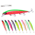 14cm/18.3g Artificial Big Fishing Lure Minnow Hard Bait for Saltwater Fishing for Big Fish Sea Bass