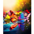 Adults' Classic Style Painting by Numbers Kit Beginner Wall Art Home Decoration with Butterfly Animals 40x50cm
