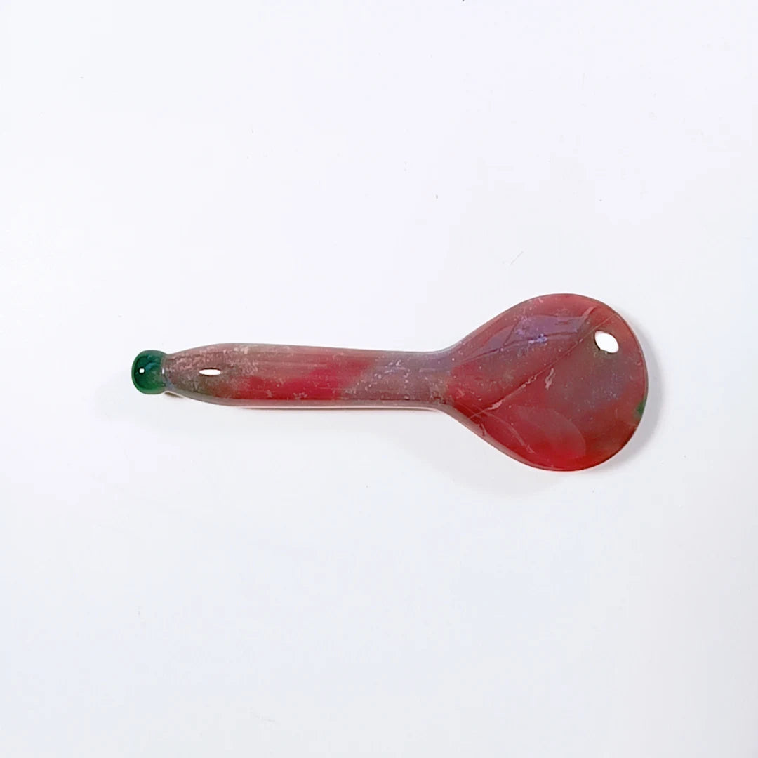 Hot Selling Custom Spoon Natural Indian Agate Stone Gem Gua Sha Tool Board