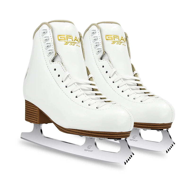 New Arrival GRAF U50pro Professional Figure Skating Shoes Comfortable Durable Ultralight Breathable Stainless Steel Blade Unisex