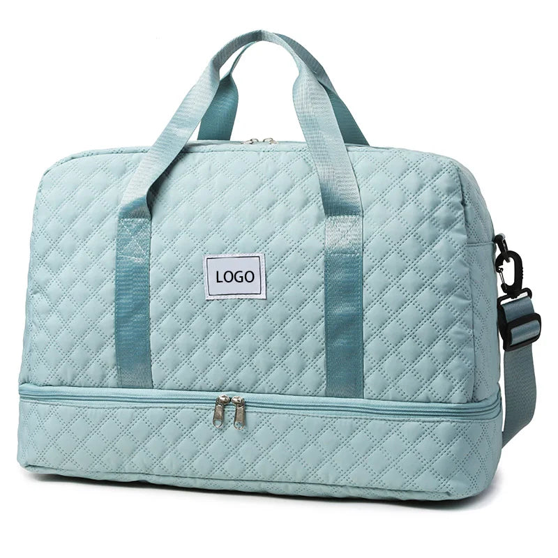 Luggage Duffel Bag Shoe Space Custom Large Sports Waterproof Dry Travel Bag