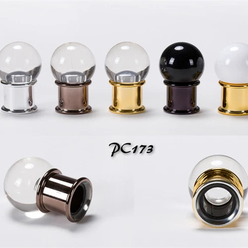 Shiny Colorful Popular Transparent Ball Round Perfume Cap Perfume Lids Bottles Cap