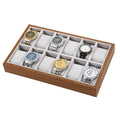The New Black Walnut Wood Grain Watch Storage 6 12 24 30 the Counter Display Props Bracelet Display Stand Watch Tray Stall