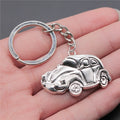 WYSIWYG 39x26mm Antique Silver Plated Antique Bronze Plated Zinc Alloy Car Key Chain Souvenirs Gift P1-ABD-C10584