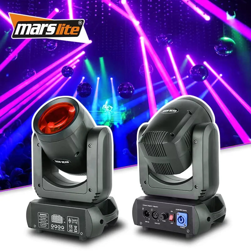 Marslite 120W Stage Light Moving Head Beam Lights Cabeza Movil Moving Head Stage Light for DJ Night Club Disco