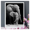 Gifts Black White Elephant Giraffe Leopard 5D Animal Diamond Embroidery Full Square/Round Drill DIY Diamond Painting Home Decor