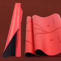SANFAN Factory Travel Yoga Mat 1.5mm Custom Print Foldable Exercise Training Sport Wholesale PU Gymnastics Mat PU Yoga Mat
