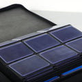 Custom 9-Pocket Waterproof Eco-Friendly PU Leather Portable Top Loader Photocard Trading Cards Holder Album Card Binder