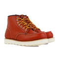 Men's Retro Paratrooper Style Work Boots Fashionable Leather Work Shorts Ankle Height Breathable Rubber for Winter