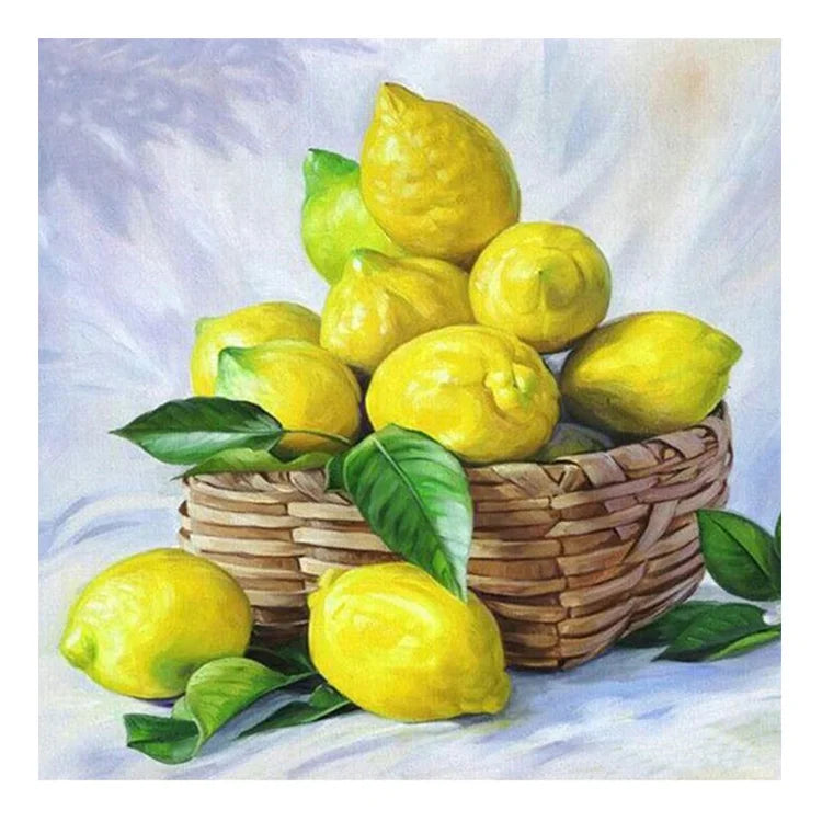 Ever Moment Diamond Painting Home Colorful Fresh Fruit Leaves Full Square Embroidery Mosaic 5d Art Cross Stitch Handmade S2F2500