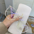 Retro Round Big Frame Blocking Computer Blocking Anti Blue Light Glasses River
