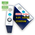 Prismatic Solar Lithium Ion Batteries Cell 3.2v Lifepo4 125ah Lithium Cells 3.2v Grade a Lfp