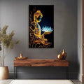 Wholesale Buddha Portrait Canvas Printed Wall Art Digital Watercolor Buddhism for Home Decor Living Room